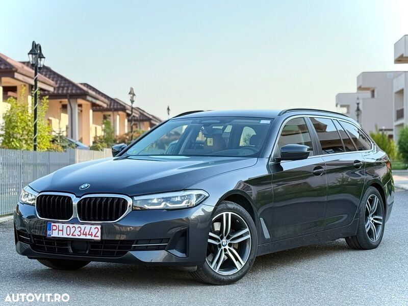 Gri Utilizat 2022 BMW 520 Luxury Line Break | 23.900 EUR (Preț bun) - Imagine 1/4
