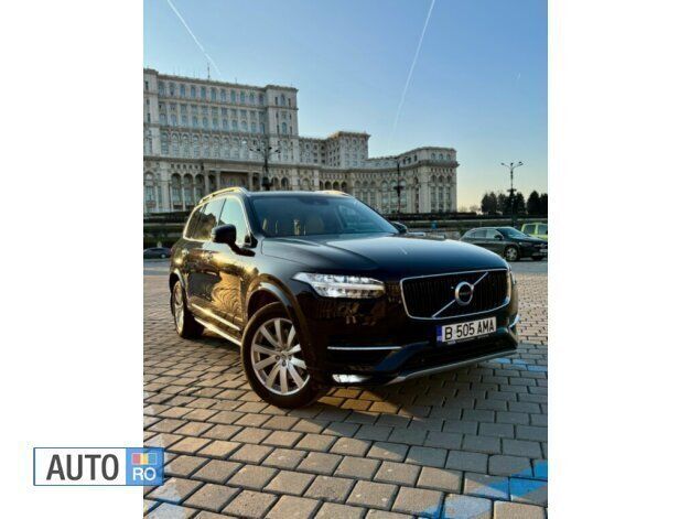 Negru Utilizat 2015 Volvo XC90 SUV | 23.800 EUR (Scump) - Imagine 1/4