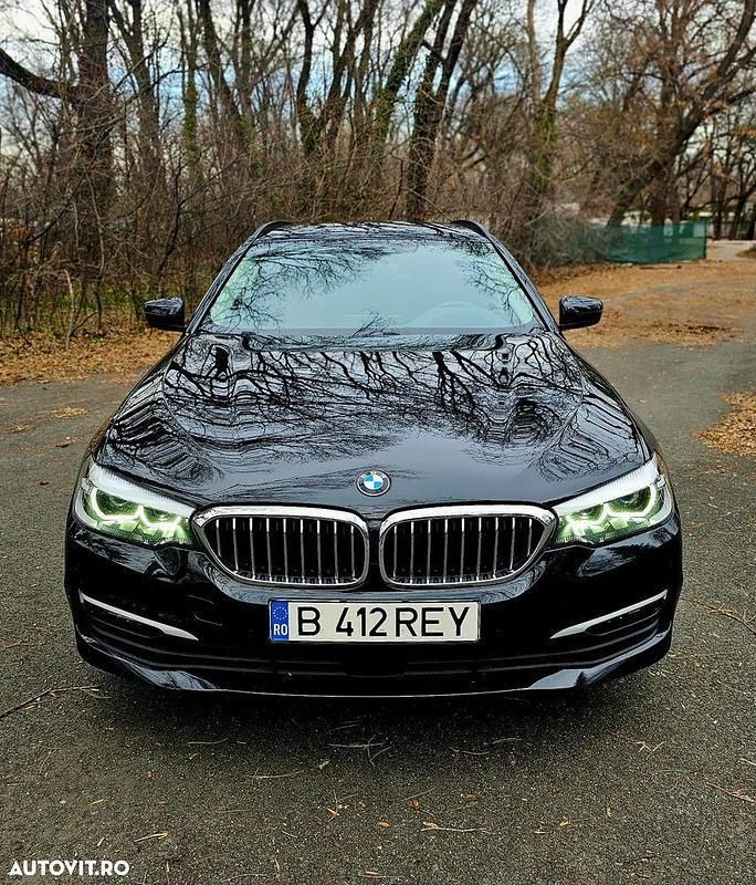 Negru Utilizat 2020 BMW 520 Break | 20.850 EUR (Super Preț) - Imagine 1/4