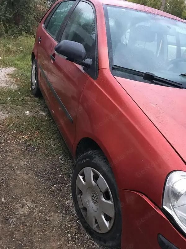 Second-hand VW Polo 67 CP (49 kW) 2007 Rosu Hatchback