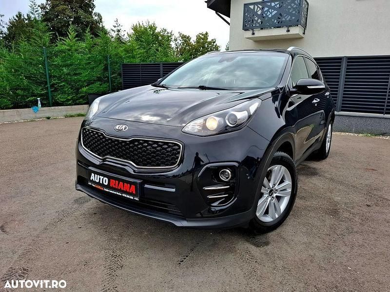Culoarenegru Utilizat 2016 Kia Sportage Edition 7 SUV | 13.250 EUR (Puțin scump) - Imagine 1/4