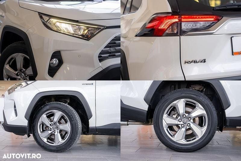 Second-hand Toyota RAV4 Hybrid Edition-S 197 CP (144 kW) 2019 Culoarealb SUV