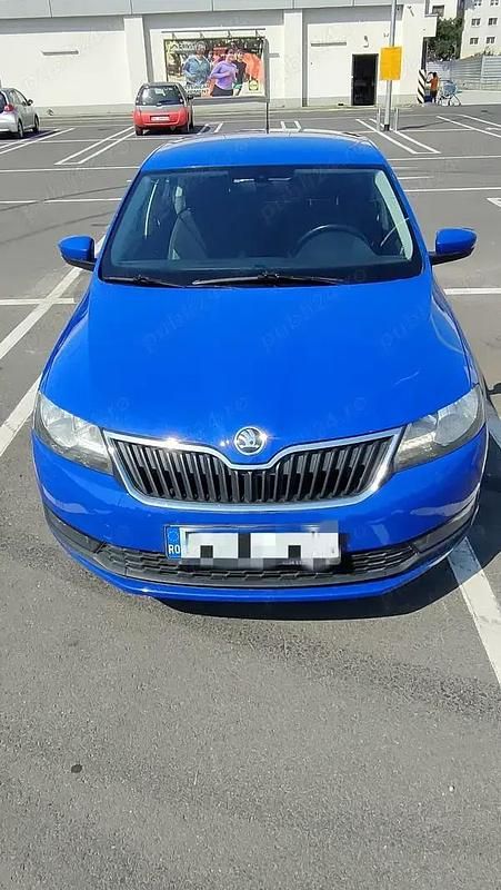 Albastru Utilizat 2018 Skoda Rapid Berlinǎ | 7.499 EUR (Preț OK) - Imagine 1/4