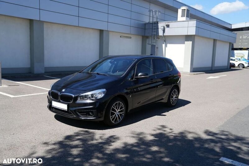 Negru Utilizat 2018 BMW 225 Active Tourer Monovolum | 15.800 EUR - Imagine 1/4