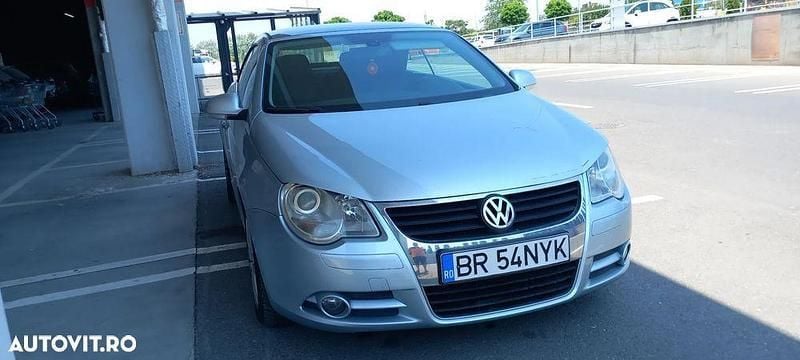 Argint Utilizat 2008 VW Eos Cabrio | 2.999 EUR (Super Preț) - Imagine 1/4