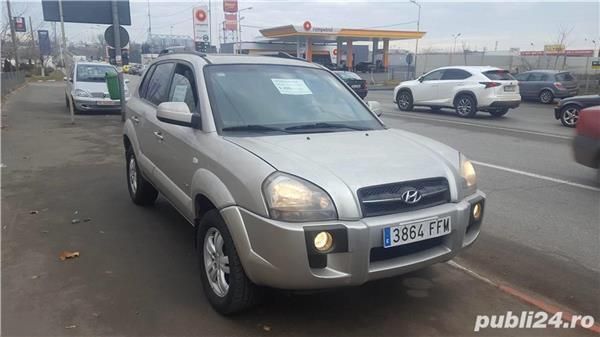 Second-hand Hyundai Tucson 140 CP (102 kW) 2006 Galben SUV