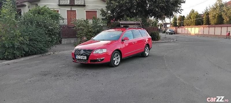 Roșu Utilizat 2007 VW Passat Berlinǎ | 2.850 EUR (Preț bun) - Imagine 1/4