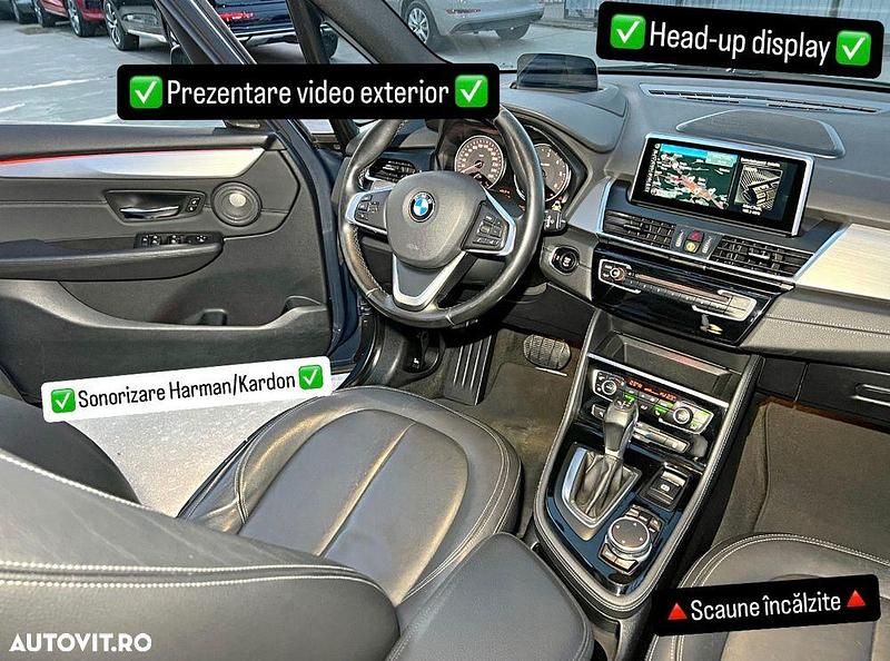 Second-hand BMW 218 Luxury Line 150 CP (110 kW) 2015 Culoaregri Monovolum