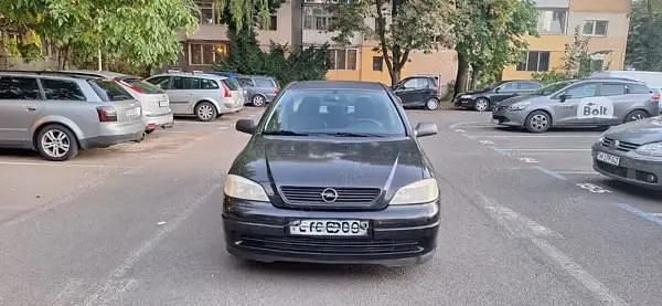 Negru Utilizat 2001 Opel Astra Berlinǎ | 1.400 EUR (Preț OK) - Imagine 1/4