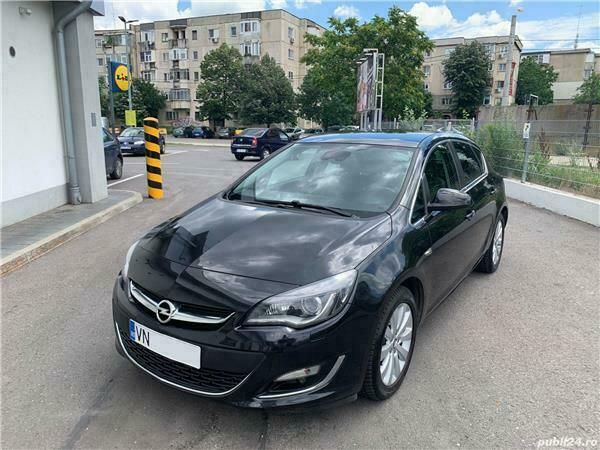 Negru Utilizat 2013 Opel Astra Hatchback | 5.680 EUR (Preț OK) - Imagine 1/4