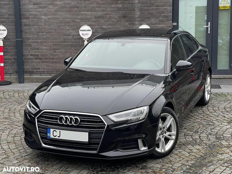 Culoarenegru Utilizat 2017 Audi A3 Sport Berlinǎ | 12.450 EUR (Preț bun) - Imagine 1/4