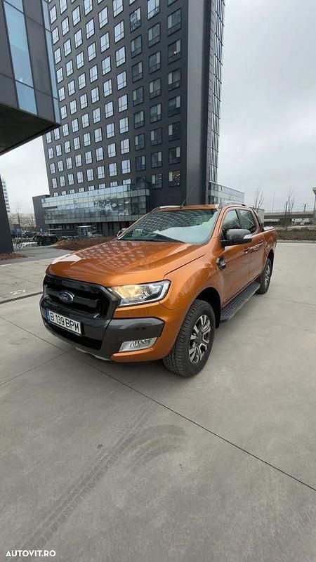 Second-hand Ford Ranger Wildtrack 200 CP (147 kW) 2019 Culoareportocaliu Pickup