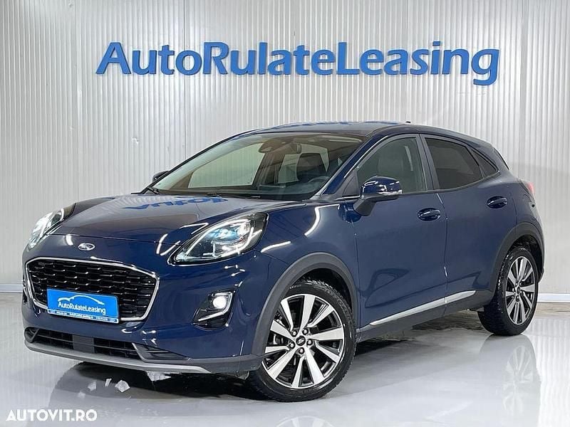 Culoarealbastru Second-hand 2022 Ford Puma Titanium X SUV | 13.490 EUR (Preț bun) - Imagine 1/4