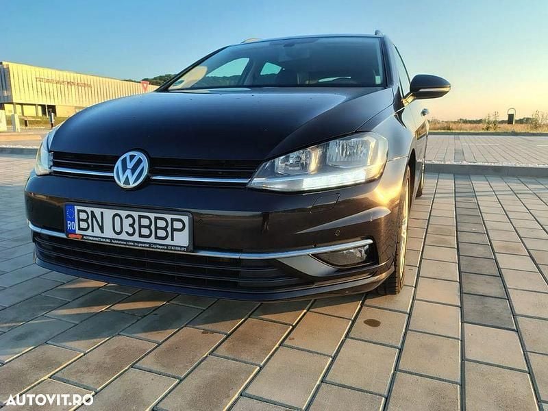 Second-hand VW Golf VII Comfortline 115 CP (84 kW) 2018 Culoarenegru Break