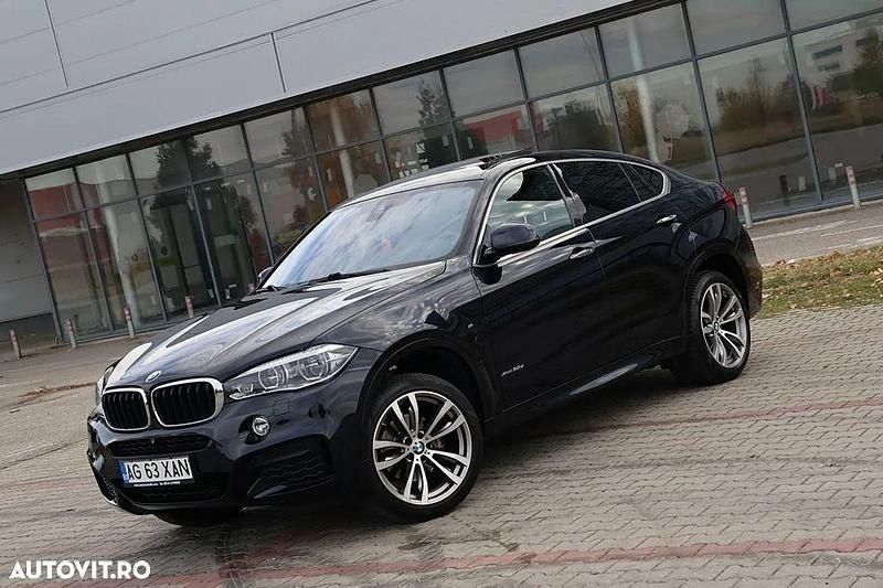 Second-hand BMW X6 258 CP (189 kW) 2017 Culoarenegru SUV