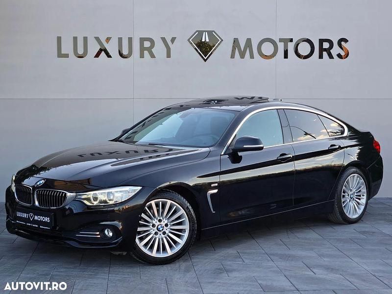Culoarenegru Utilizat 2015 BMW 420 Gran Coupé Luxury Line Coupe | 14.990 EUR (Scump) - Imagine 1/4