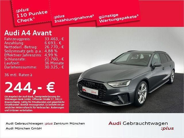 Utilizat 2023 Audi A4 S-Line Break | 36.134 EUR - Imagine 1/1