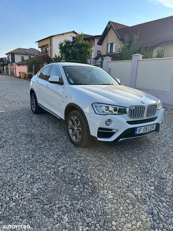 Second-hand BMW X4 xLine 190 CP (139 kW) 2015 Culoarealb SUV