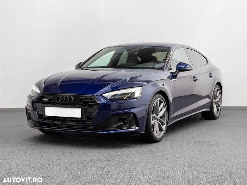 Culoarealbastru Utilizat 2023 Audi A5 Berlinǎ | 60.495 EUR - Imagine 1/4