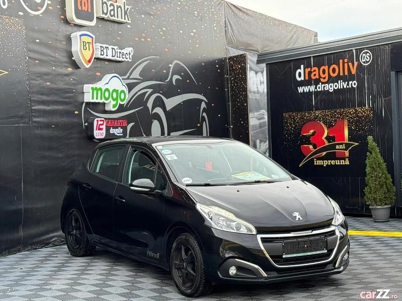 Second-hand Peugeot 208 82 CP (60 kW) 2017 Negru Hatchback