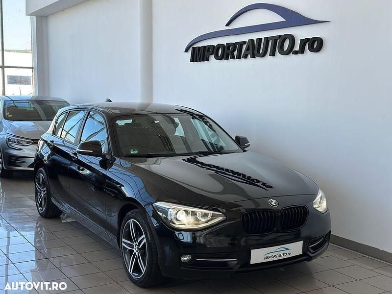 Culoarenegru Utilizat 2014 BMW 116 Sport Line Hatchback | 8.890 EUR (Preț OK) - Imagine 1/4