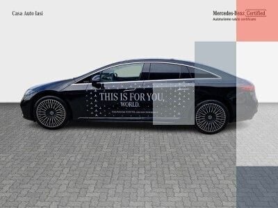 Second-hand Mercedes EQS450+ 264 kW (360 CP) 2022 Metalizata negru obsidian Berlinǎ