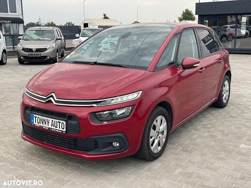 Rosu Utilizat 2019 Citroën C4 SpaceTourer Feel Monovolum | 9.990 EUR - Imagine 1/4