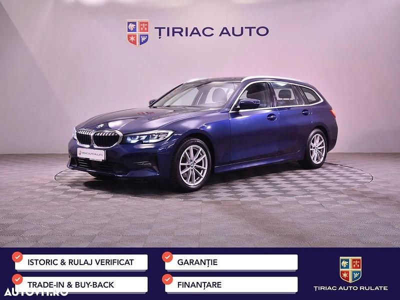 Culoarealbastru Utilizat 2020 BMW 320 Break | 21.991 EUR (Preț OK) - Imagine 1/4