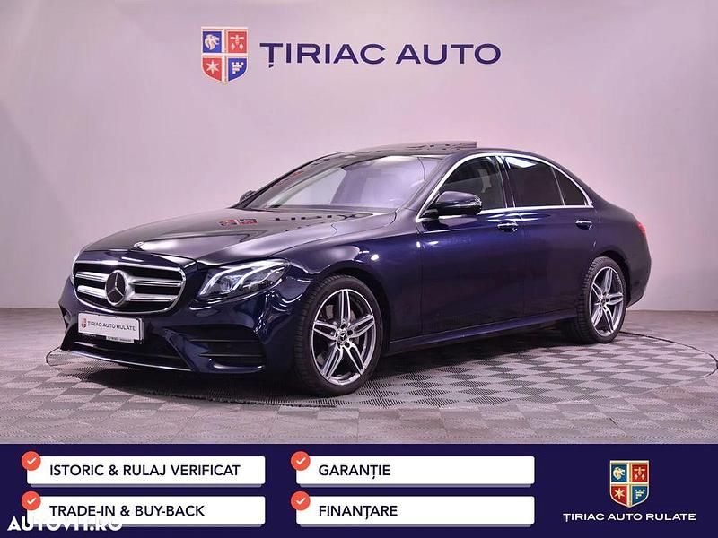 Culoarealbastru Utilizat 2019 Mercedes E220 AMG line Berlinǎ | 29.500 EUR (Preț OK) - Imagine 1/4