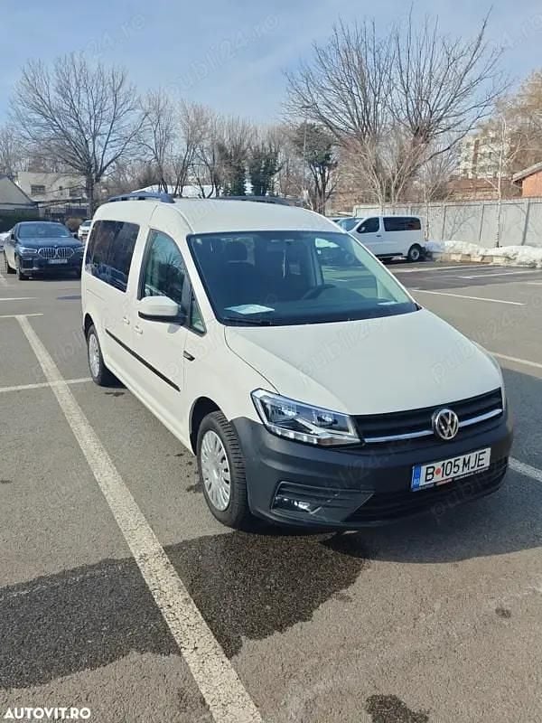 Alb Second-hand 2019 VW Caddy Monovolum | 13.200 EUR (Puțin scump) - Imagine 1/4