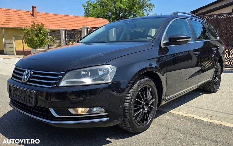 Negru Utilizat 2012 VW Passat Edition Break | 6.350 EUR (Preț bun) - Imagine 1/4