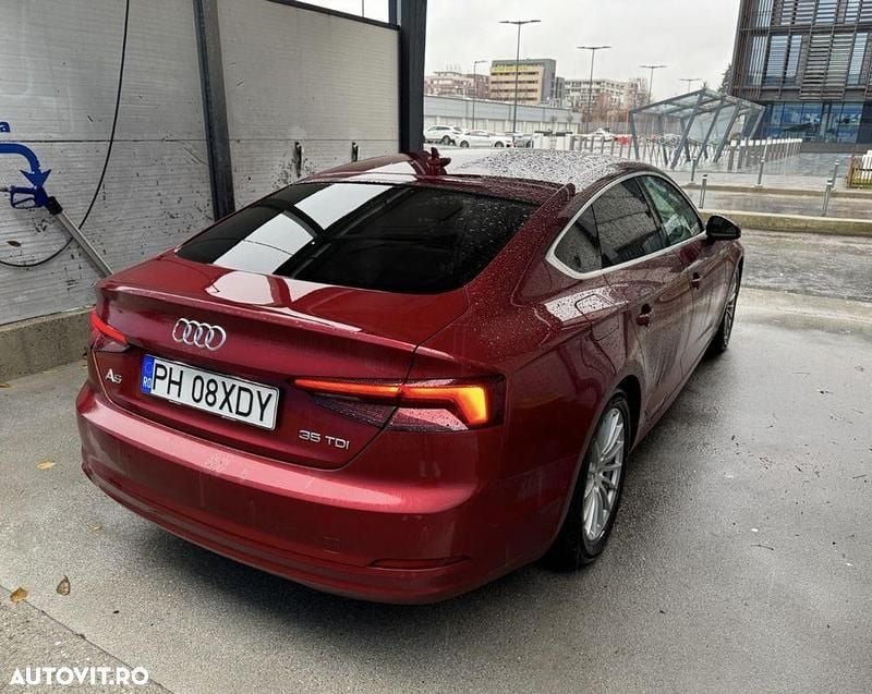 Second-hand Audi A5 Design 150 CP (110 kW) 2019 Culoarerosu Berlinǎ