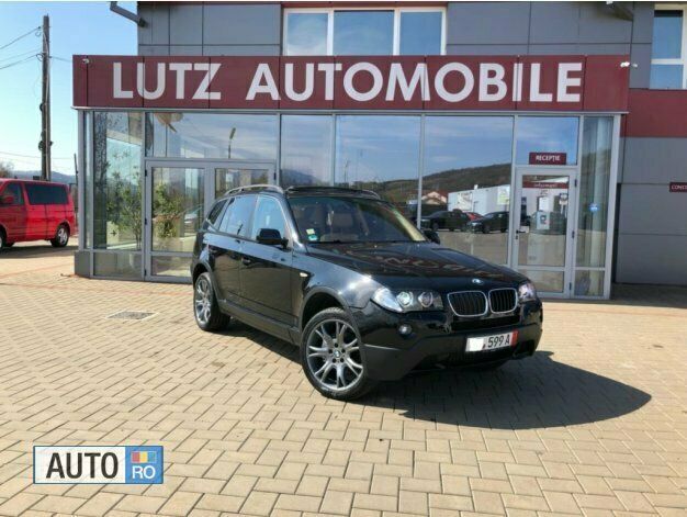 Negru Utilizat 2008 BMW X3 Sport Line SUV | 8.850 EUR (Scump) - Imagine 1/4