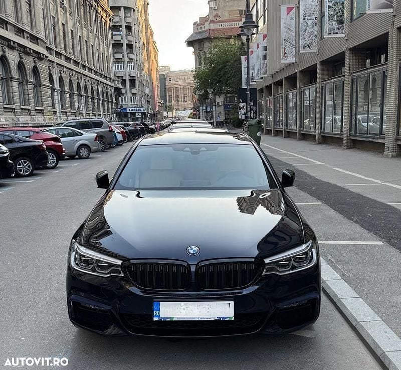 Negru Utilizat 2019 BMW 520 Berlinǎ | 27.500 EUR (Preț OK) - Imagine 1/4