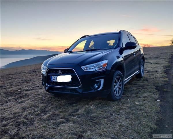 Negru Utilizat 2015 Mitsubishi ASX SUV | 11.800 EUR (Scump) - Imagine 1/4