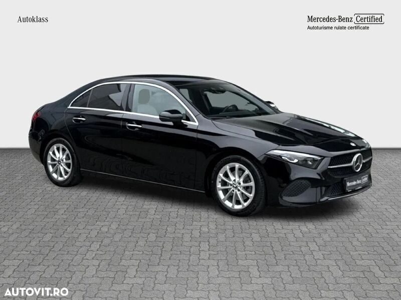 Negru Utilizat 2022 Mercedes A200 Berlinǎ | 37.300 EUR - Imagine 1/3