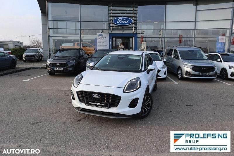 Culoarealb Utilizat 2024 Ford Puma SUV | 21.538 EUR (Preț OK) - Imagine 1/4