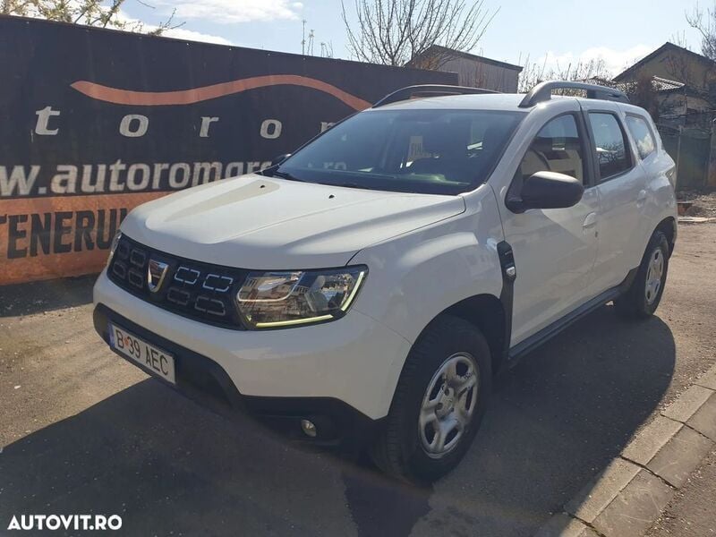 Alb Utilizat 2021 Dacia Duster Comfort SUV | 13.498 EUR (Preț bun) - Imagine 1/4