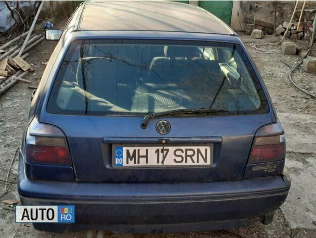 Second-hand VW Golf III 90 CP (66 kW) 1997 Albastru Hatchback