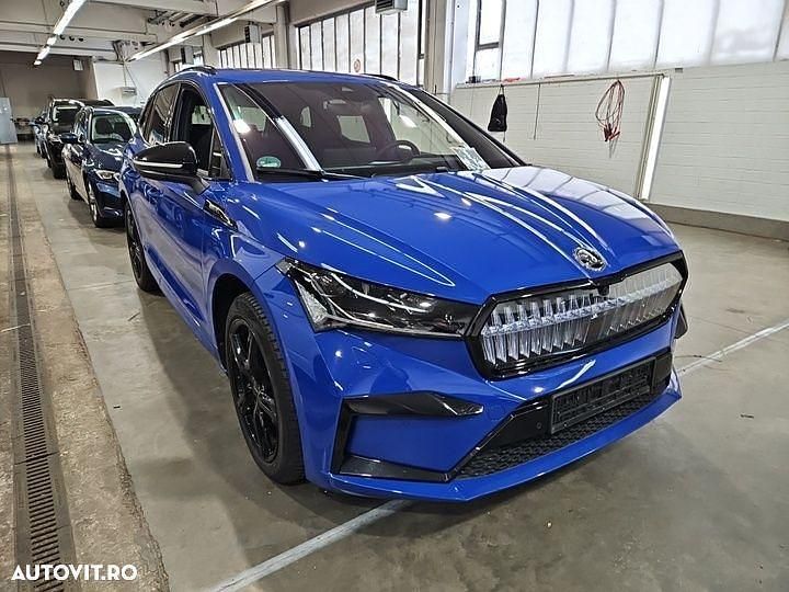 Second-hand Skoda Enyaq iV SportLine 194 kW (265 CP) 2022 Culoarealbastru SUV