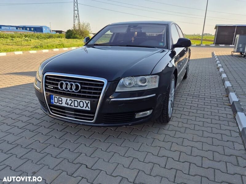Negru Utilizat 2009 Audi A8 Berlinǎ | 10.450 EUR - Imagine 1/4