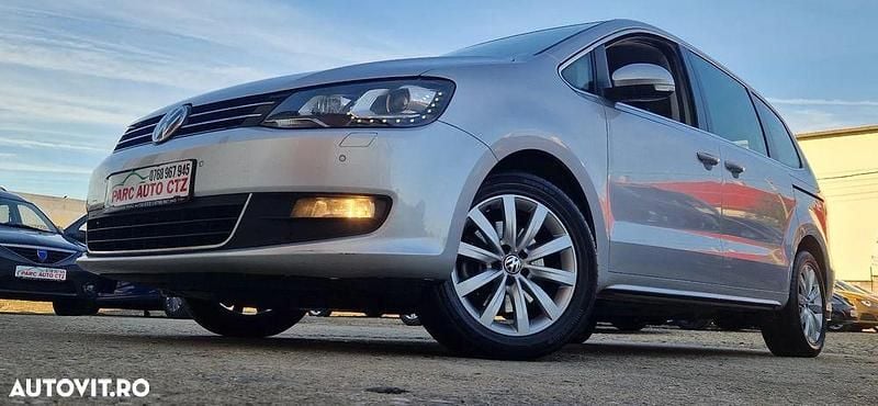 Second-hand VW Sharan 150 CP (110 kW) 2016 Culoareargint Monovolum
