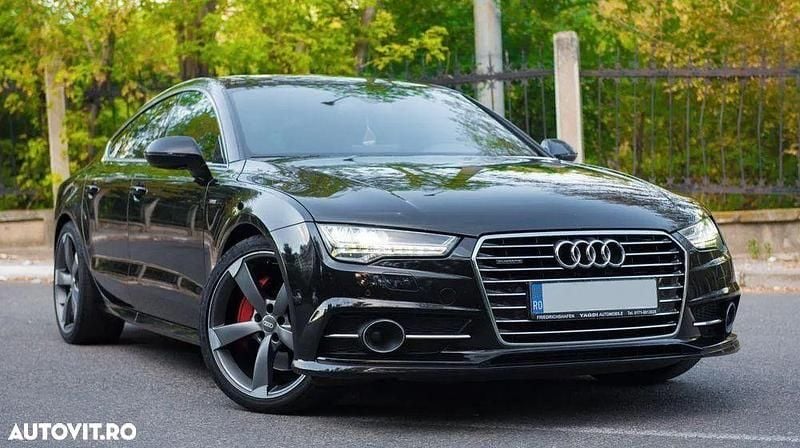 Culoarenegru Utilizat 2016 Audi A7 Comfort Hatchback | 20.900 EUR (Preț OK) - Imagine 1/4