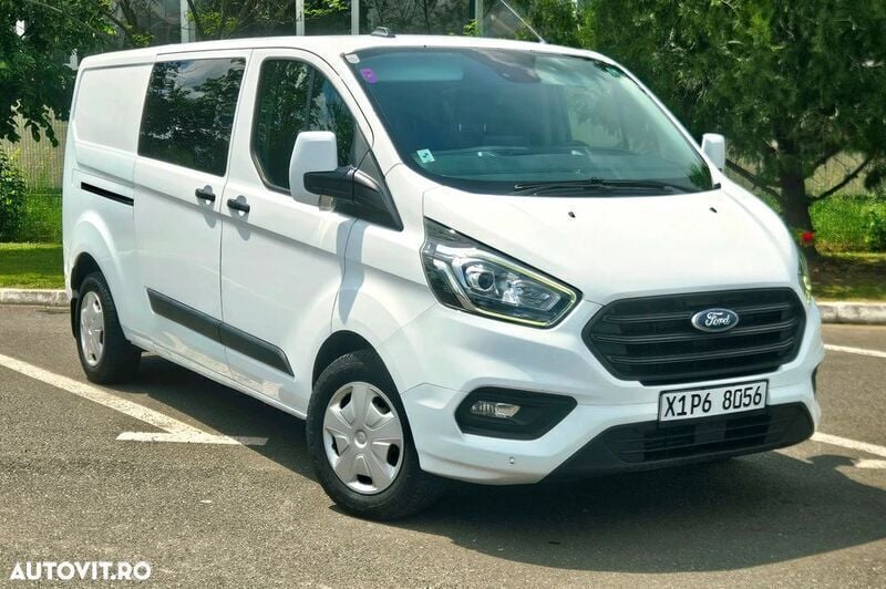 Alb Utilizat 2019 Ford Transit Custom Trend Monovolum | 17.800 EUR (Puțin scump) - Imagine 1/4