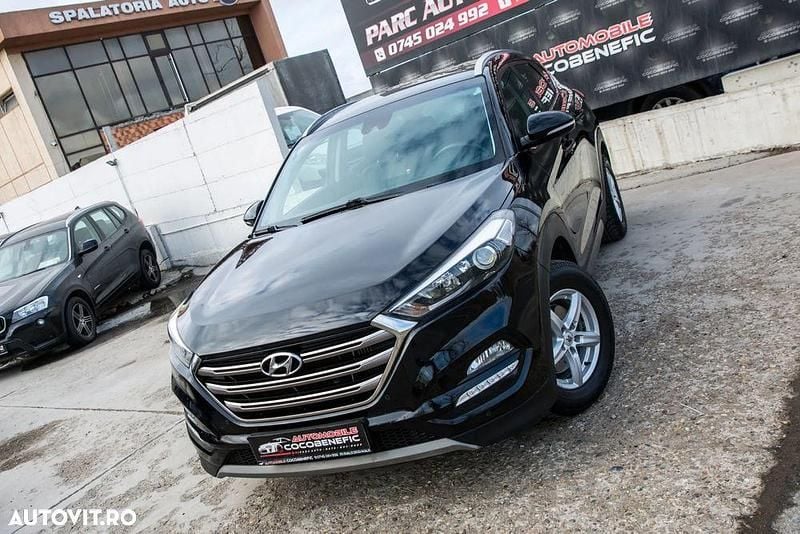 Second-hand Hyundai Tucson 185 CP (136 kW) 2017 Culoarenegru SUV