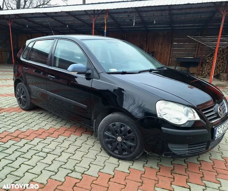 Negru Utilizat 2008 VW Polo Hatchback | 1.749 EUR - Imagine 1/4