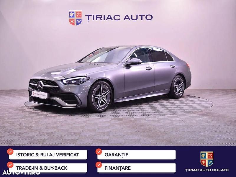 Gri Utilizat 2022 Mercedes C220 AMG line Berlinǎ | 39.900 EUR (Puțin scump) - Imagine 1/4