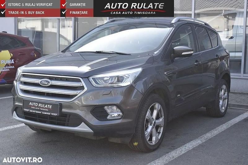 Gri Utilizat 2017 Ford Kuga Titanium SUV | 16.500 EUR (Puțin scump) - Imagine 1/4