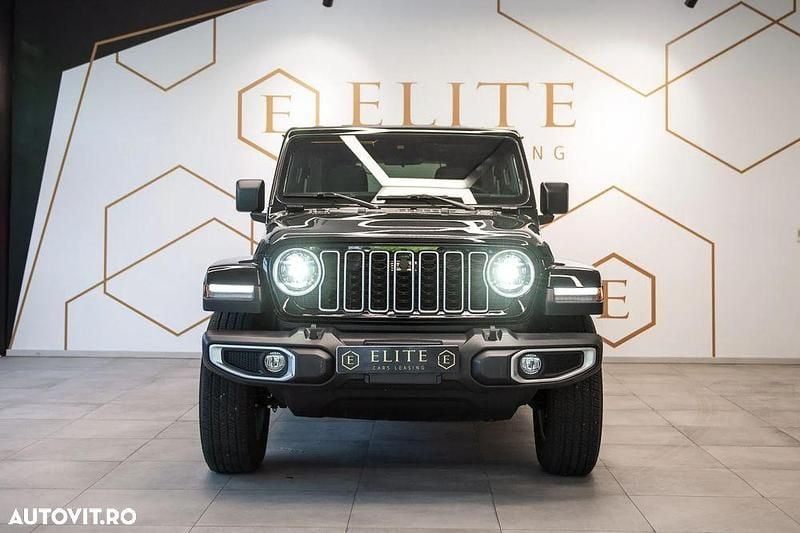 Culoarenegru Utilizat 2024 Jeep Wrangler SUV | 58.685 EUR (Preț OK) - Imagine 1/4