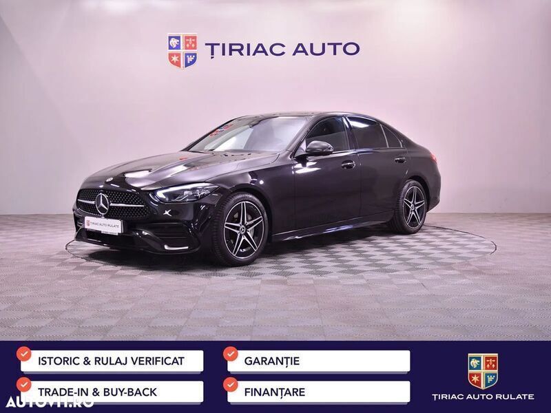 Negru Utilizat 2023 Mercedes C300 AMG line Berlinǎ | 49.900 EUR - Imagine 1/4